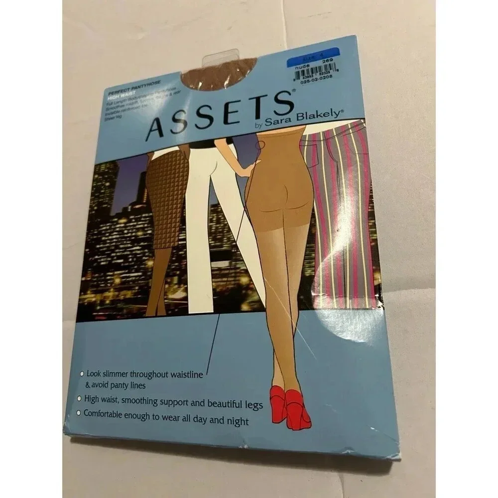 Assets by Sara Blakely Perfect Bodyshaping Pantyhose Nude Size 4